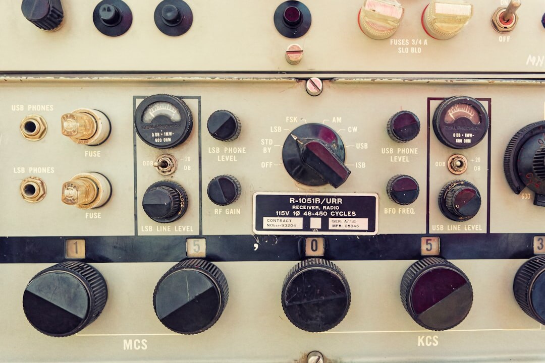 old radio equipment