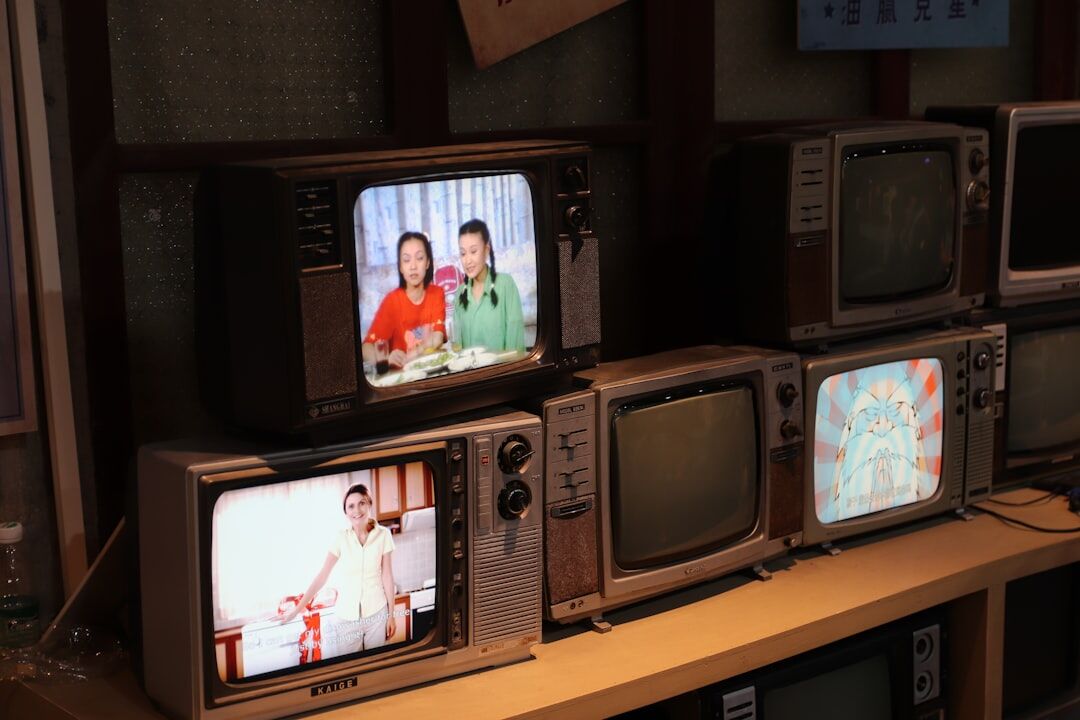 vintage television collection